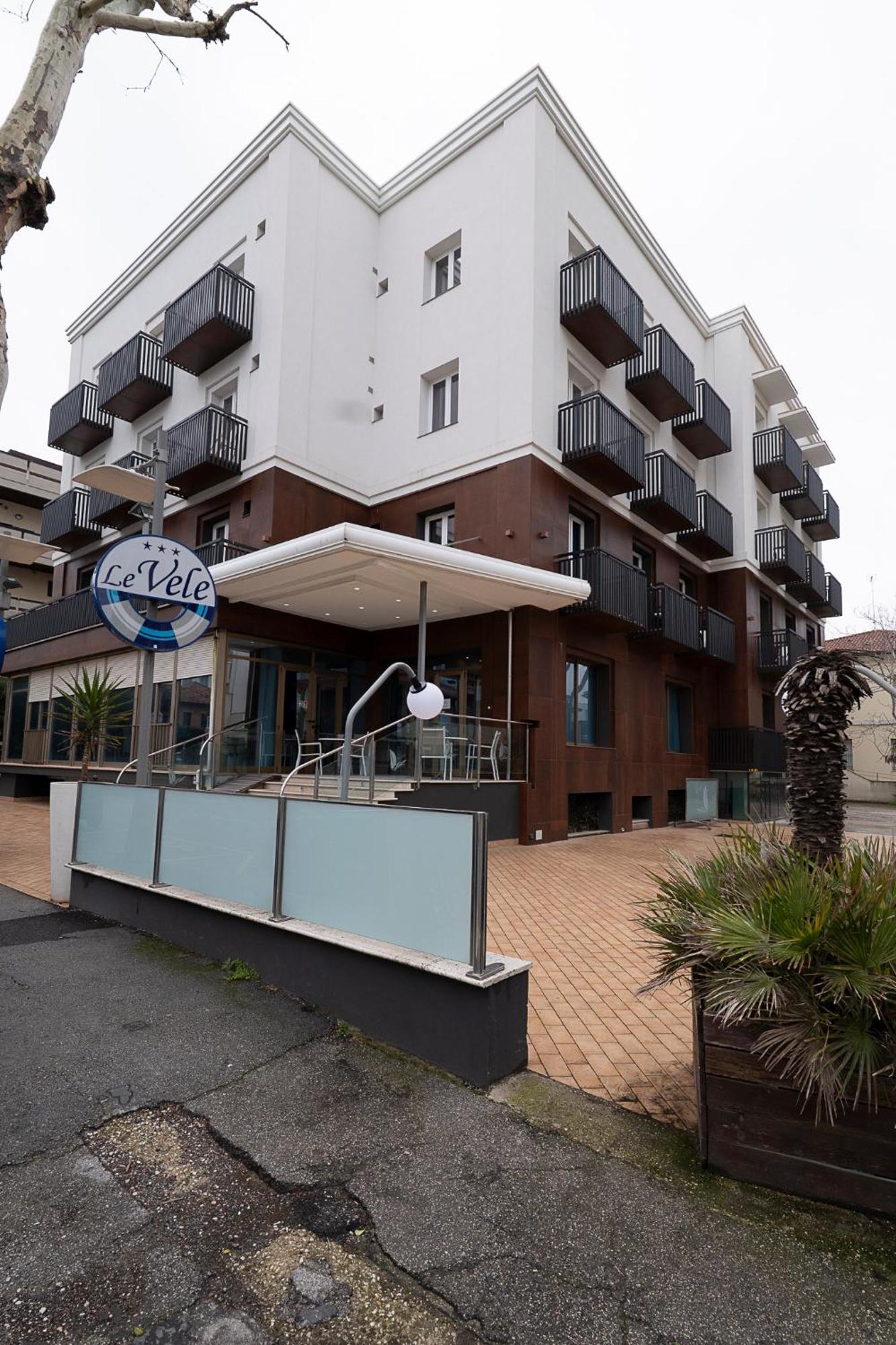 Hotel Le Vele - Fronte spiaggia Playa del Sol 108-109 Riccione Esterno foto